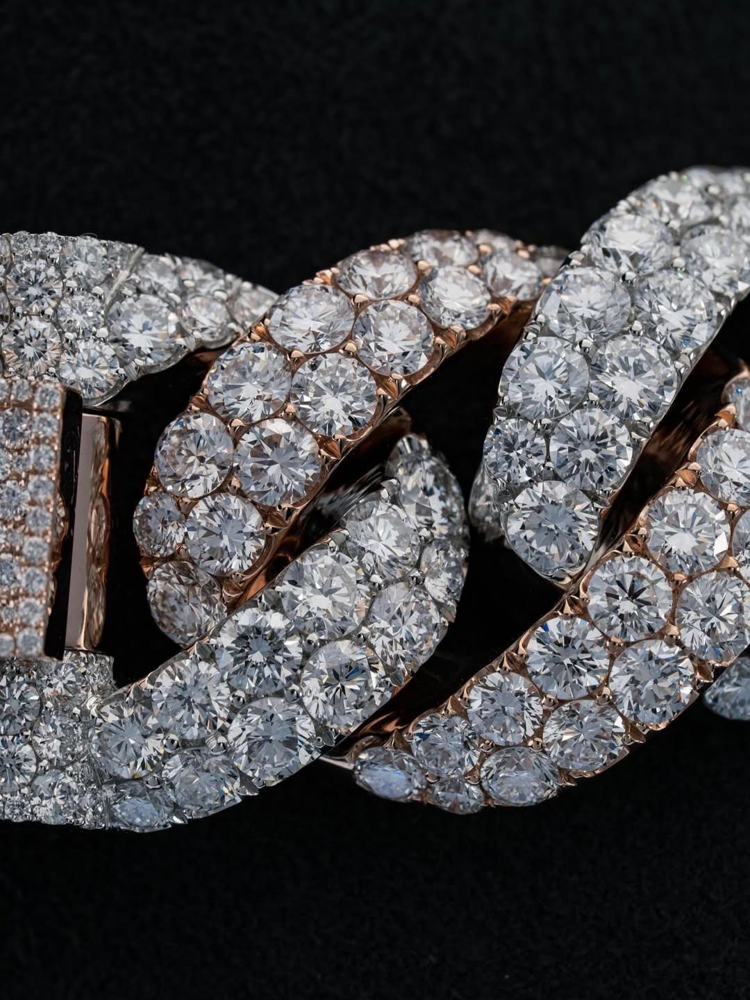 26mm Iced Cuban Link Chain, VVS Moissanite Necklace, Diamond Tester Pass, Menโs Hip Hop Jewelry, Custom Iced Out Chain