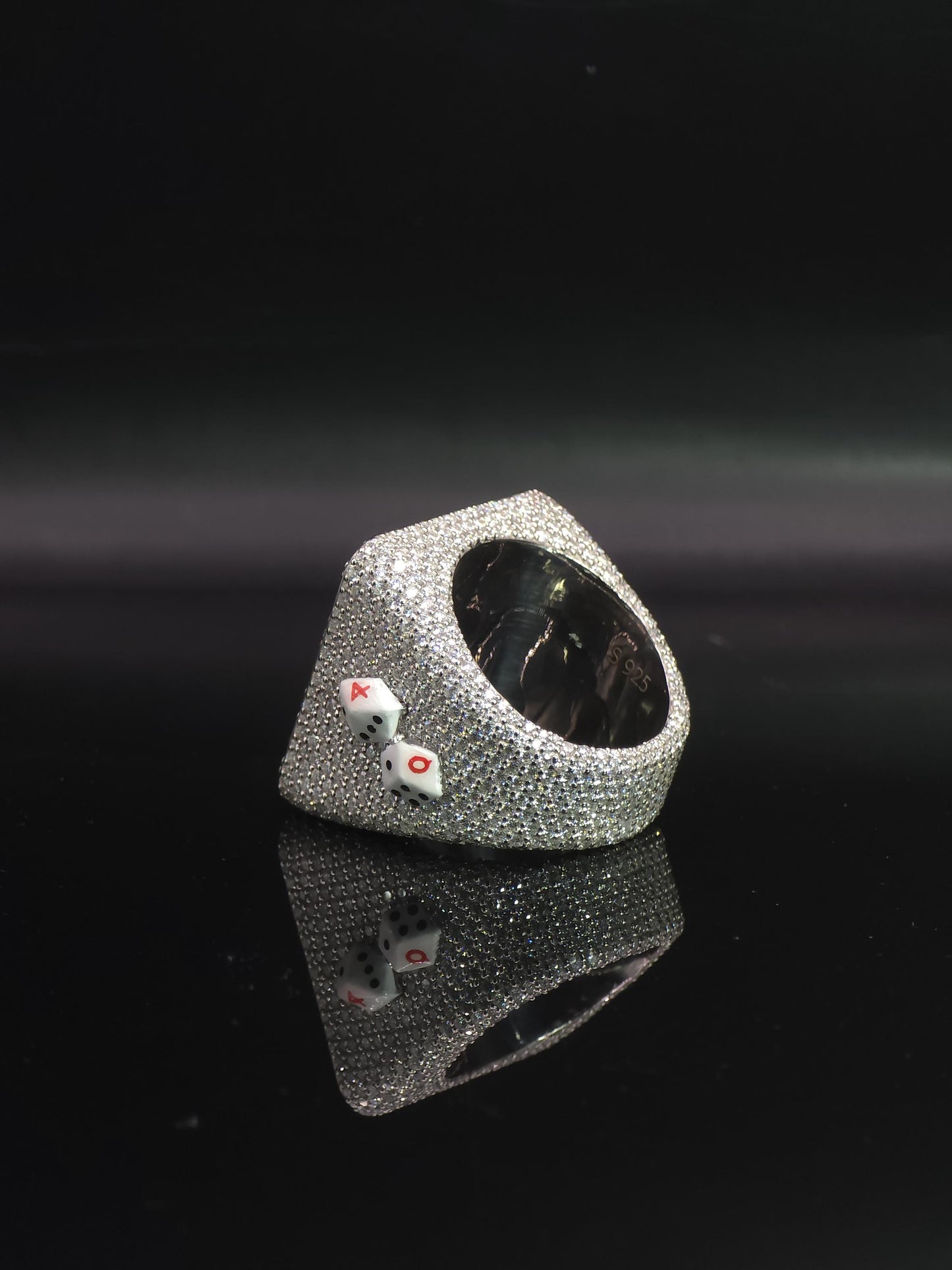 Iced Out Menโs Ring | Custom Championship Ring | VVS Moissanite / CZ | Hip Hop Jewelry | Statement Gift for Him