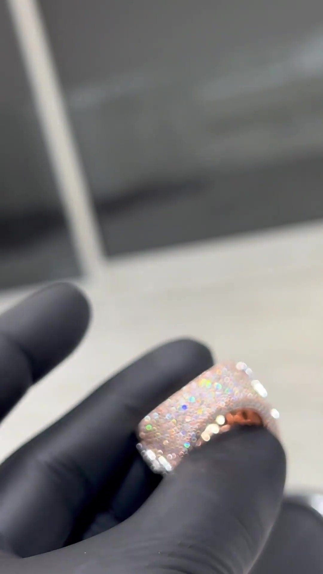 Iced Out Rings for Men, VVS Clarity Cubic Zircon / Moissanite Championship Rings, Statement Rings, Custom Ring, Hip Hop Jewelry Gift