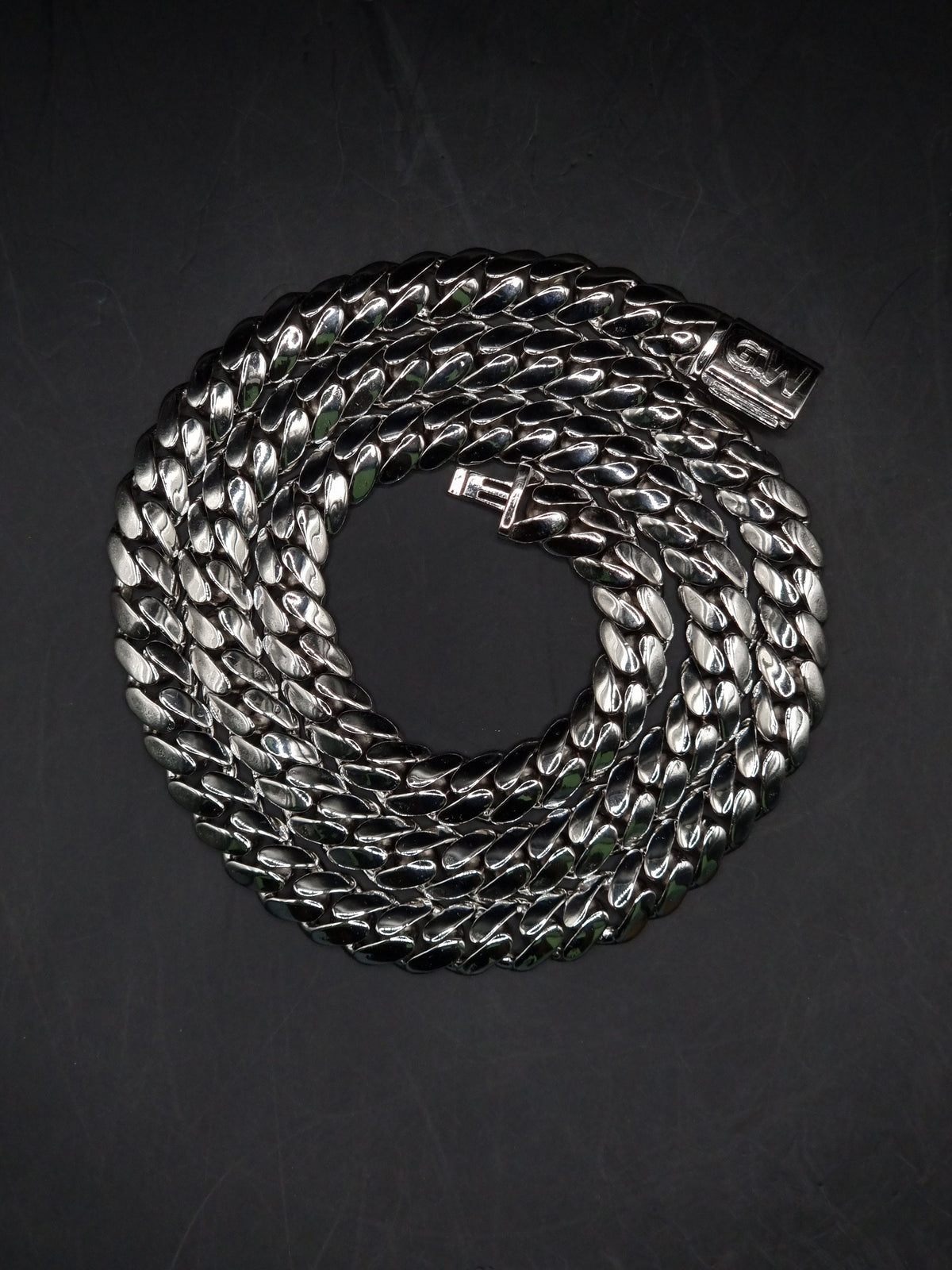 8mm Miami Cuban Link Chain, Men/Women Chain, Cuban Necklace, Available in 925 Sterling Silver