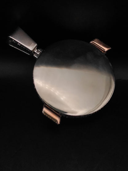 The World is Yours Iced Out Hip Hop Pendant | Chunky Moissanite pendant | 925 Silver / 10K Gold | Custom Handmade Moissanite Jewelry