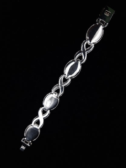 VVS1 Moissanite Evil eye Bracelet, Lab made Ruby Stone, Made in pure 925 Sterling Silver, Pass Diamond Tester, For Men / Women