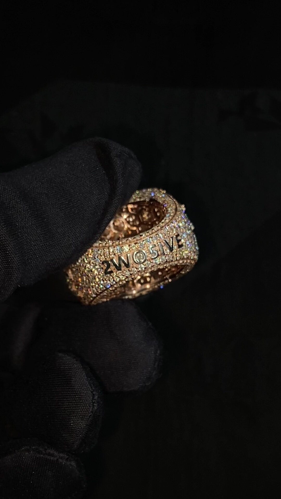 Iced Out Championship Rings for Men | VVS Cubic Zirconia / Moissanite | Custom Hip Hop Statement Rings | Unique Jewelry Gift