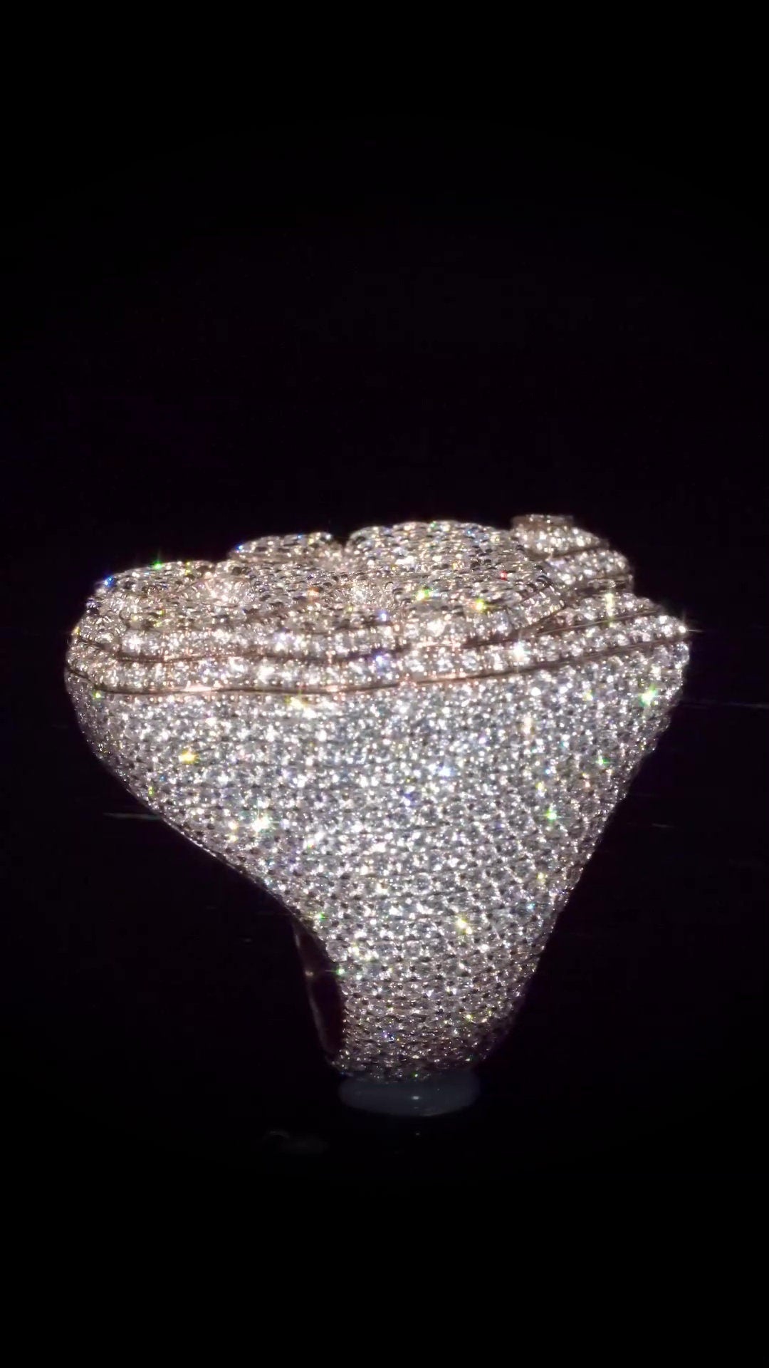 Iced Out Championship Rings for Men | VVS Cubic Zirconia / Moissanite | Custom Hip Hop Statement Rings | Unique Jewelry Gift