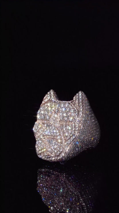 Iced Out Championship Rings for Men | VVS Cubic Zirconia / Moissanite | Custom Hip Hop Statement Rings | Unique Jewelry Gift