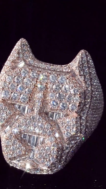 Iced Out Championship Rings for Men | VVS Cubic Zirconia / Moissanite | Custom Hip Hop Statement Rings | Unique Jewelry Gift