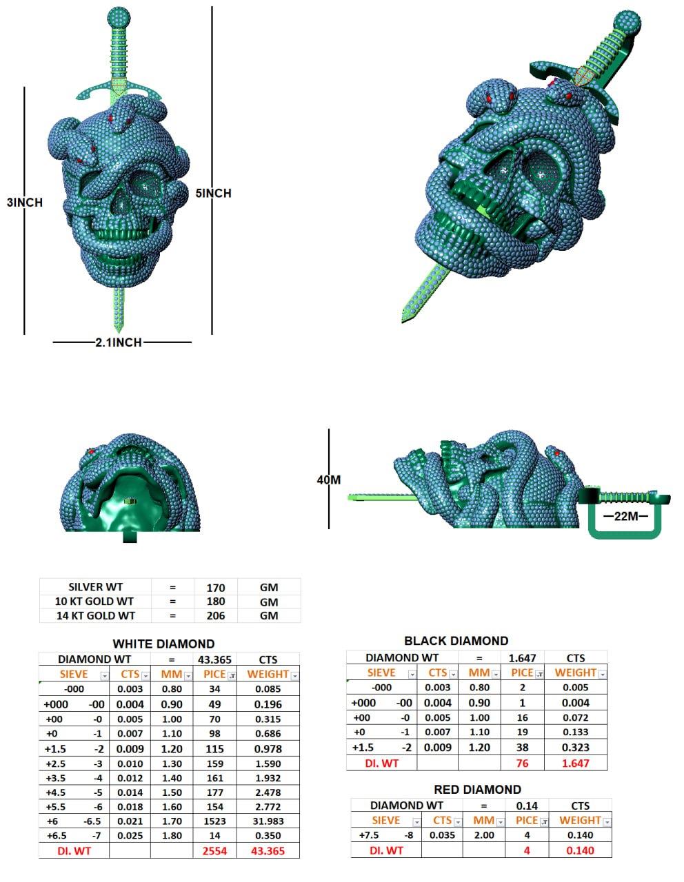 Custom Order 3D CAD Design Charge - Crafting Your Unique Vision