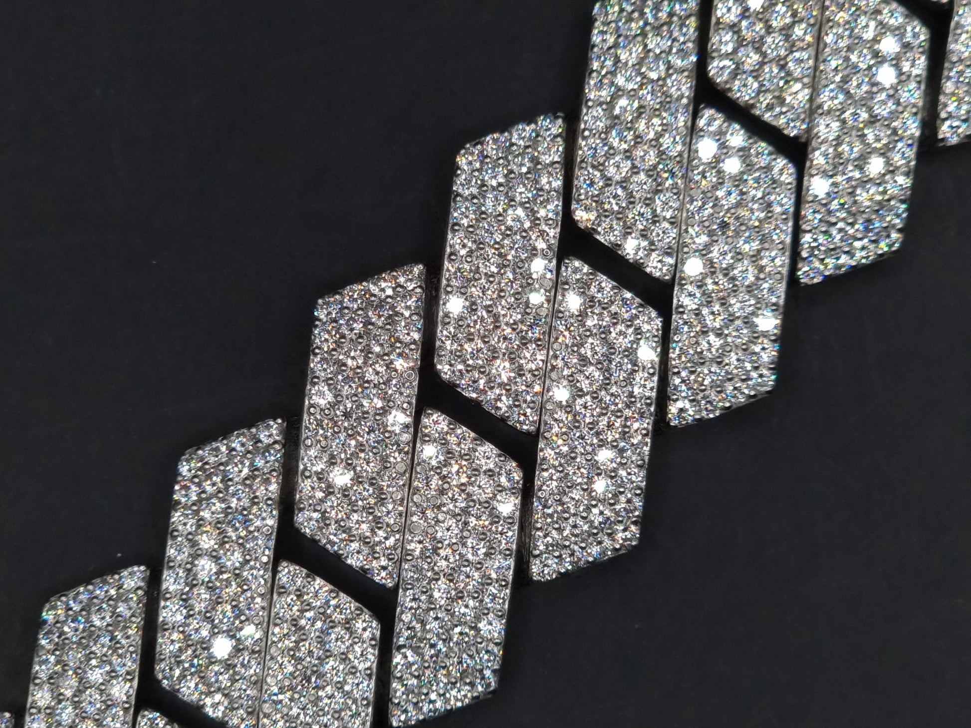 22.5mm Moissanite Cuban Link Chain, VVS1 Prong Set Iced Out Necklace, Solid 925 Sterling Silver, Hip Hop Bling Jewelry for Men, Custom Chain