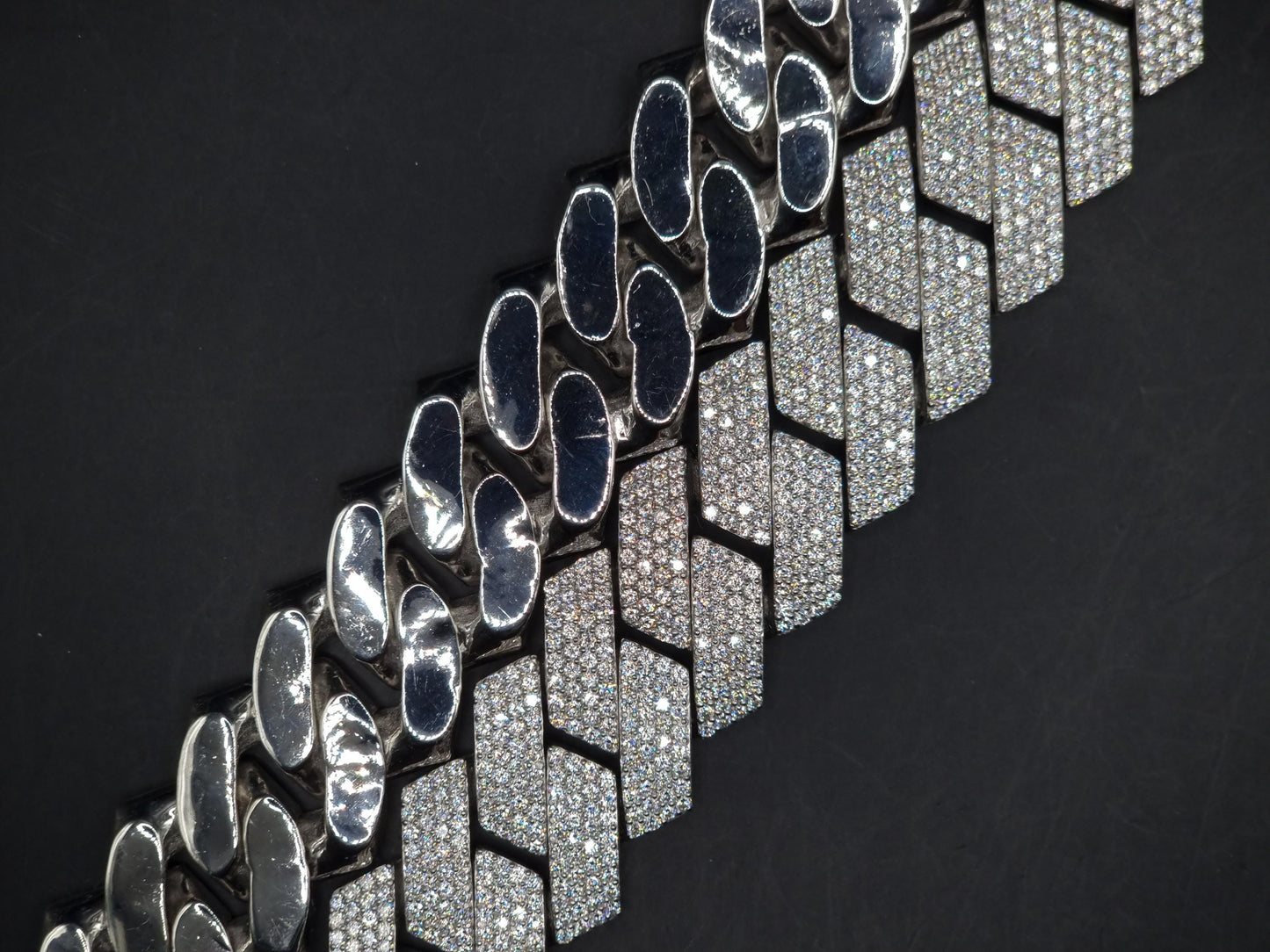 22.5mm Moissanite Cuban Link Chain, VVS1 Prong Set Iced Out Necklace, Solid 925 Sterling Silver, Hip Hop Bling Jewelry for Men, Custom Chain