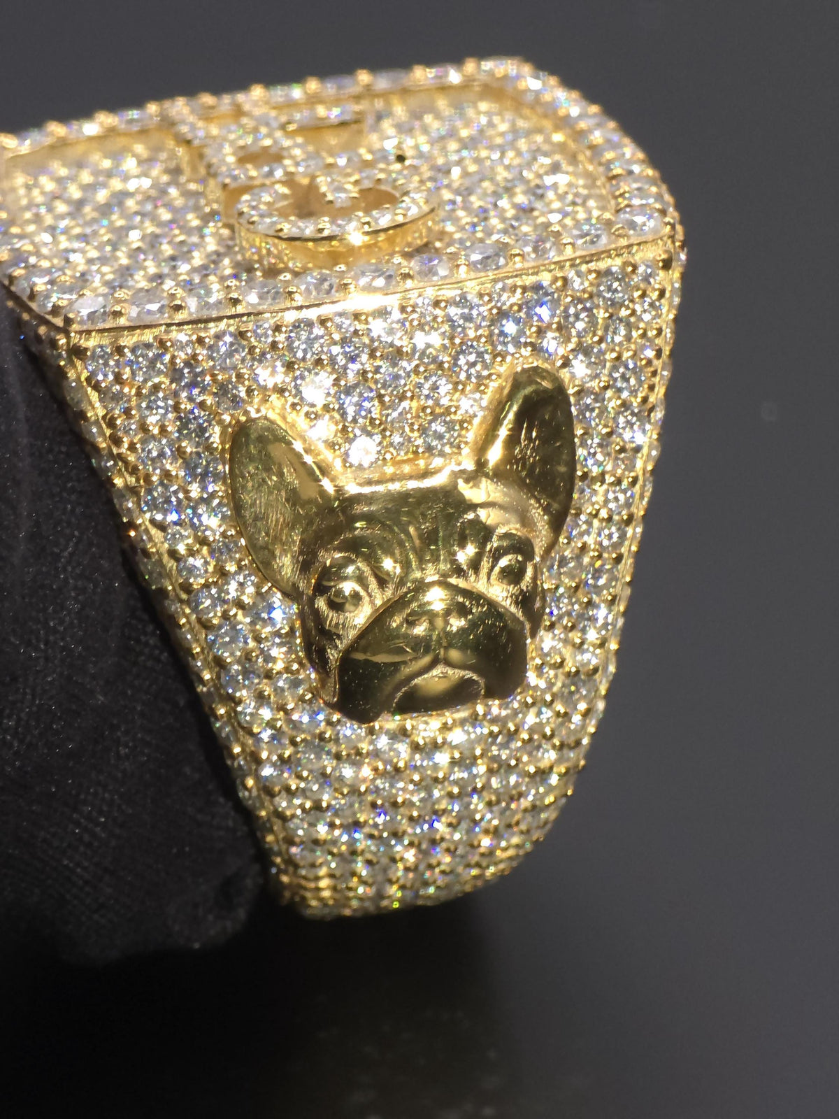 Iced Out Rings for Men, VVS Clarity Cubic Zircon / Moissanite Championship Rings, Statement Rings, Custom Ring, Hip Hop Jewelry Gift