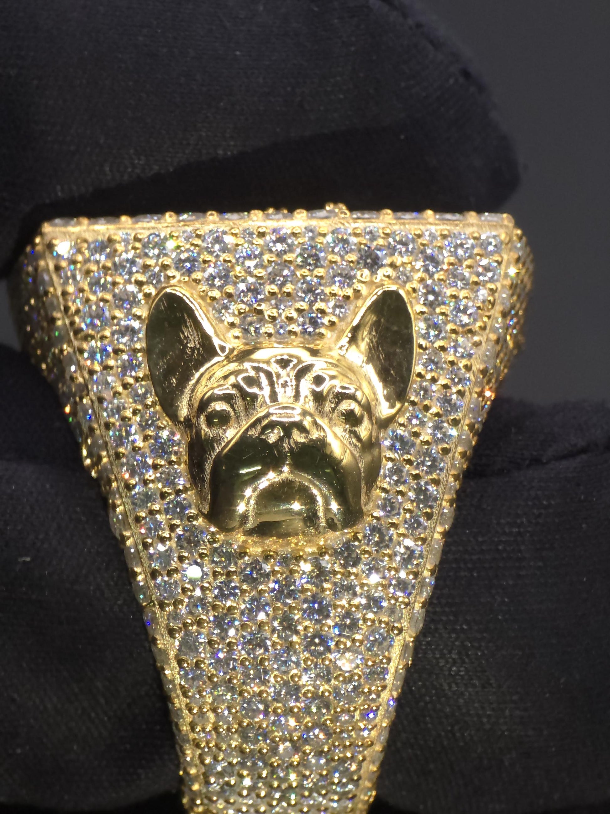 Iced Out Rings for Men, VVS Clarity Cubic Zircon / Moissanite Championship Rings, Statement Rings, Custom Ring, Hip Hop Jewelry Gift
