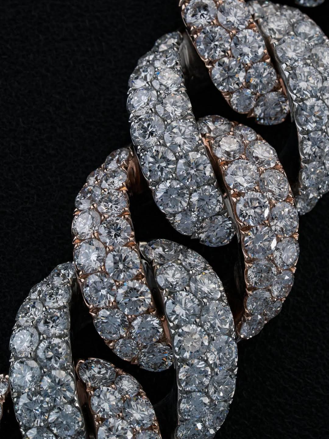 26mm Iced Cuban Link Chain, VVS Moissanite Necklace, Diamond Tester Pass, Men’s Hip Hop Jewelry, Custom Iced Out Chain