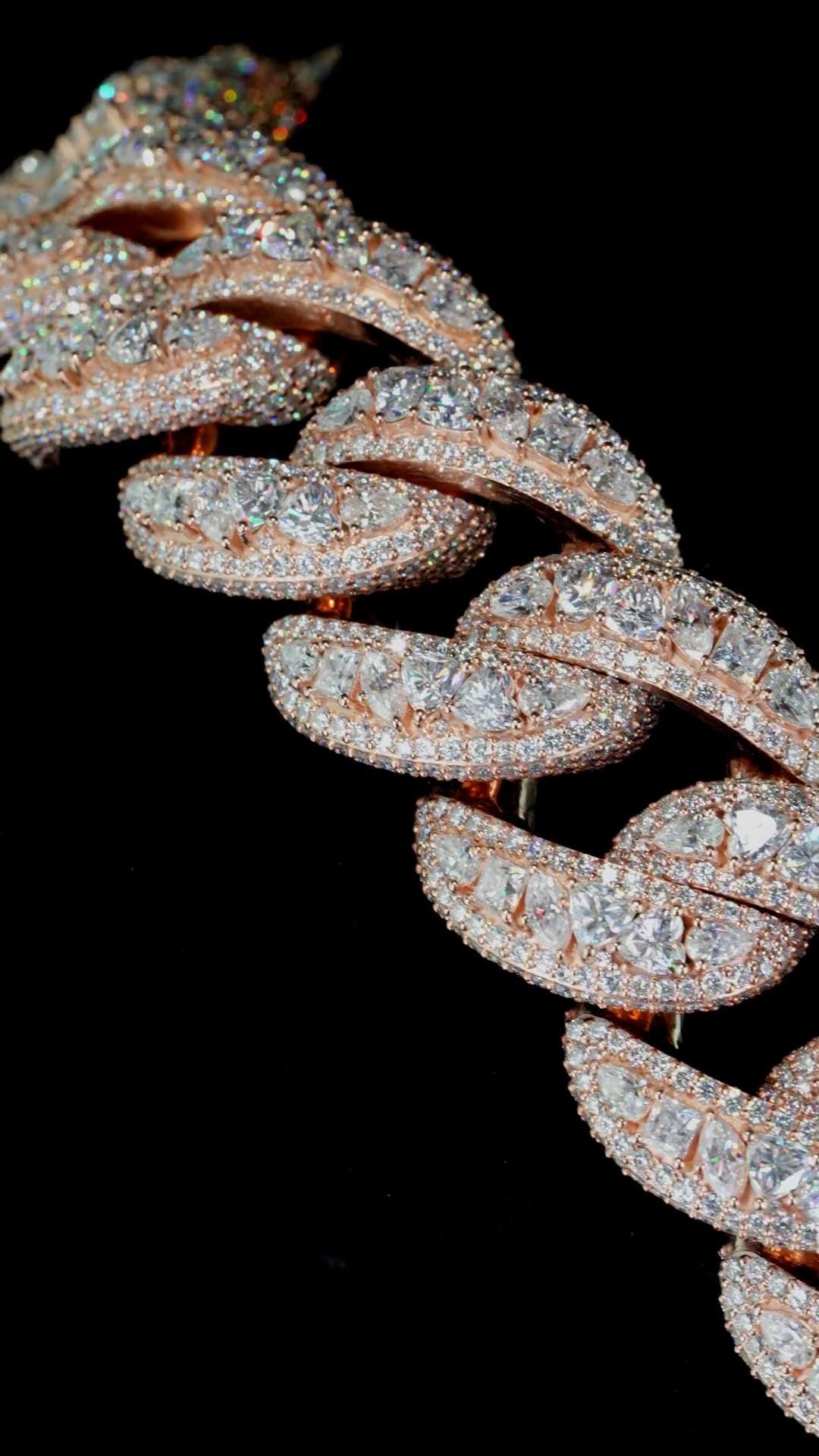 30mm Moissanite Cuban Link Chain | Mixed Cut VVS1 Moissanite | Iced Out Necklace | Heavy 925 Sterling Silver | Pass Diamond Tester