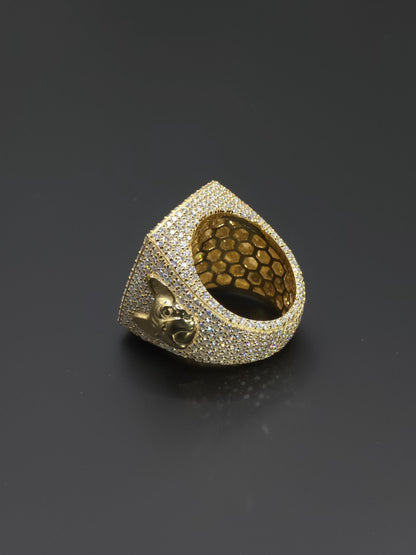 Iced Out Rings for Men, VVS Clarity Cubic Zircon / Moissanite Championship Rings, Statement Rings, Custom Ring, Hip Hop Jewelry Gift