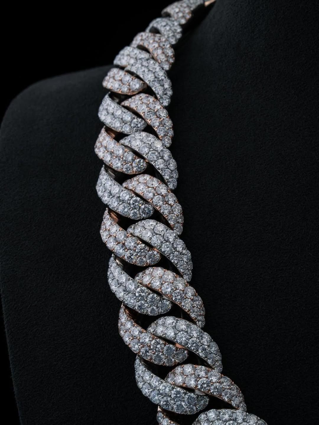 26mm Iced Cuban Link Chain, VVS Moissanite Necklace, Diamond Tester Pass, Men’s Hip Hop Jewelry, Custom Iced Out Chain