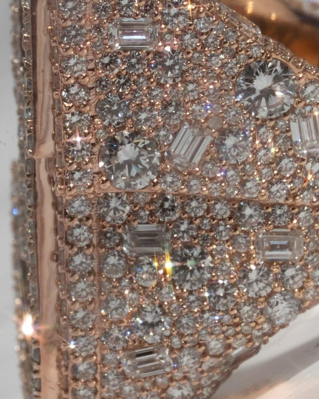 Men's Custom Initial Ring | VVS1 Moissanite Diamonds | Rhodium Plated 925 Silver | Statement Ring | Hip Hop Jewelry Gift | Personalized Ring