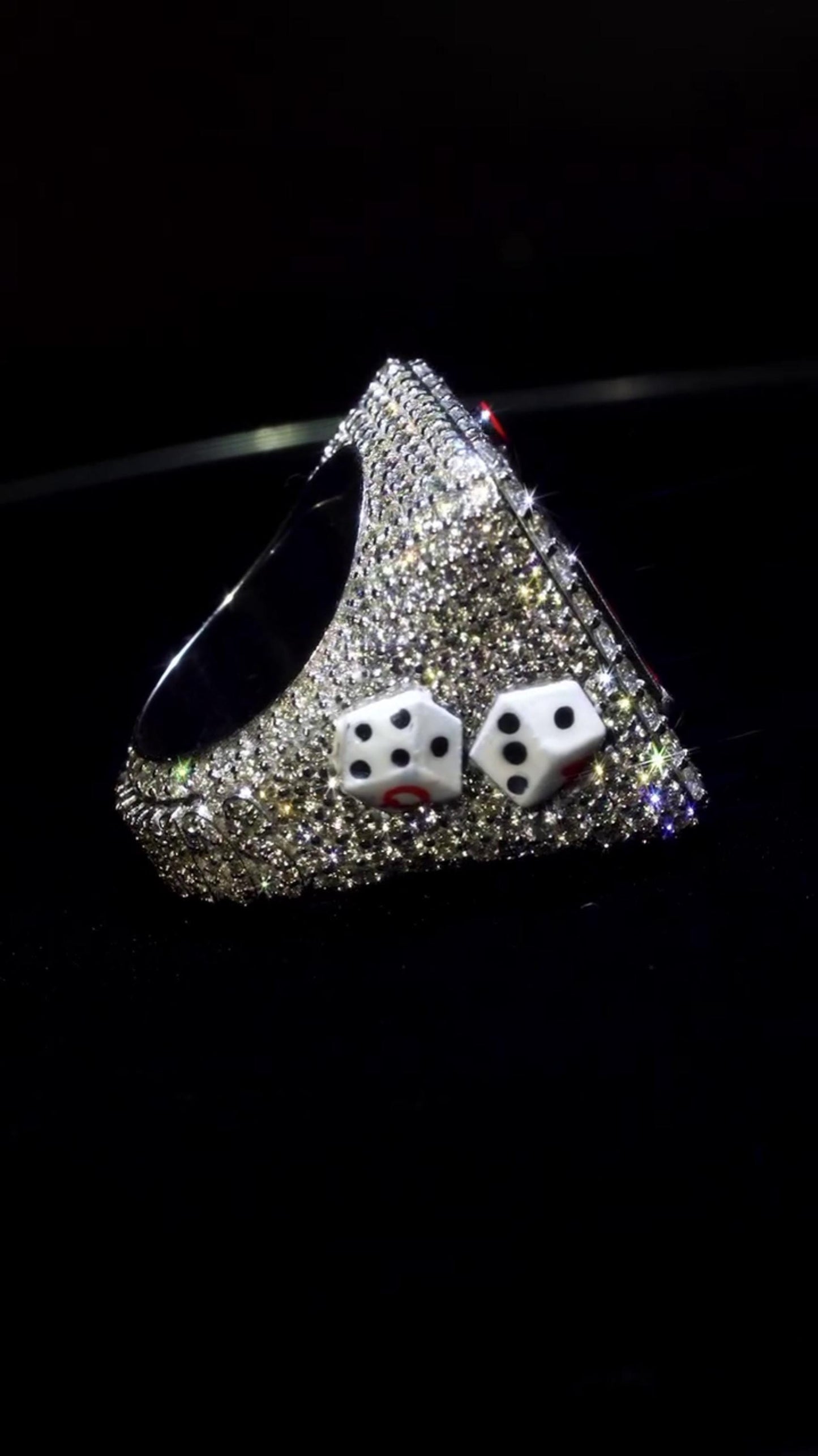 Iced Out Men’s Ring | Custom Championship Ring | VVS Moissanite / CZ | Hip Hop Jewelry | Statement Gift for Him