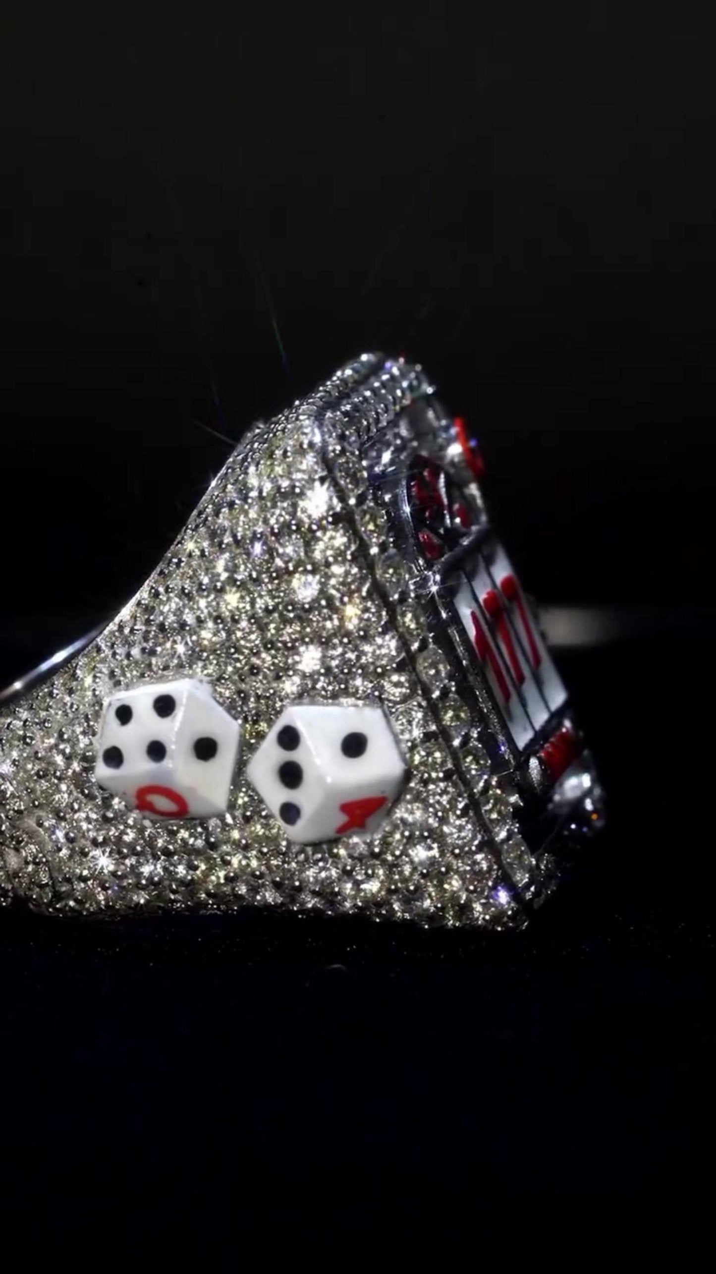 Iced Out Men’s Ring | Custom Championship Ring | VVS Moissanite / CZ | Hip Hop Jewelry | Statement Gift for Him