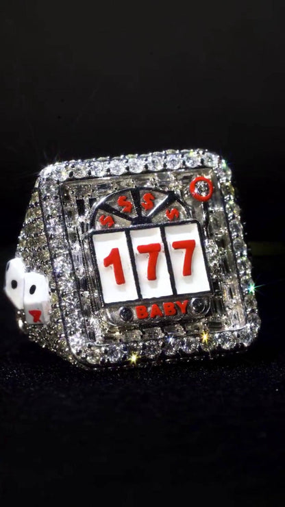 Iced Out Men’s Ring | Custom Championship Ring | VVS Moissanite / CZ | Hip Hop Jewelry | Statement Gift for Him