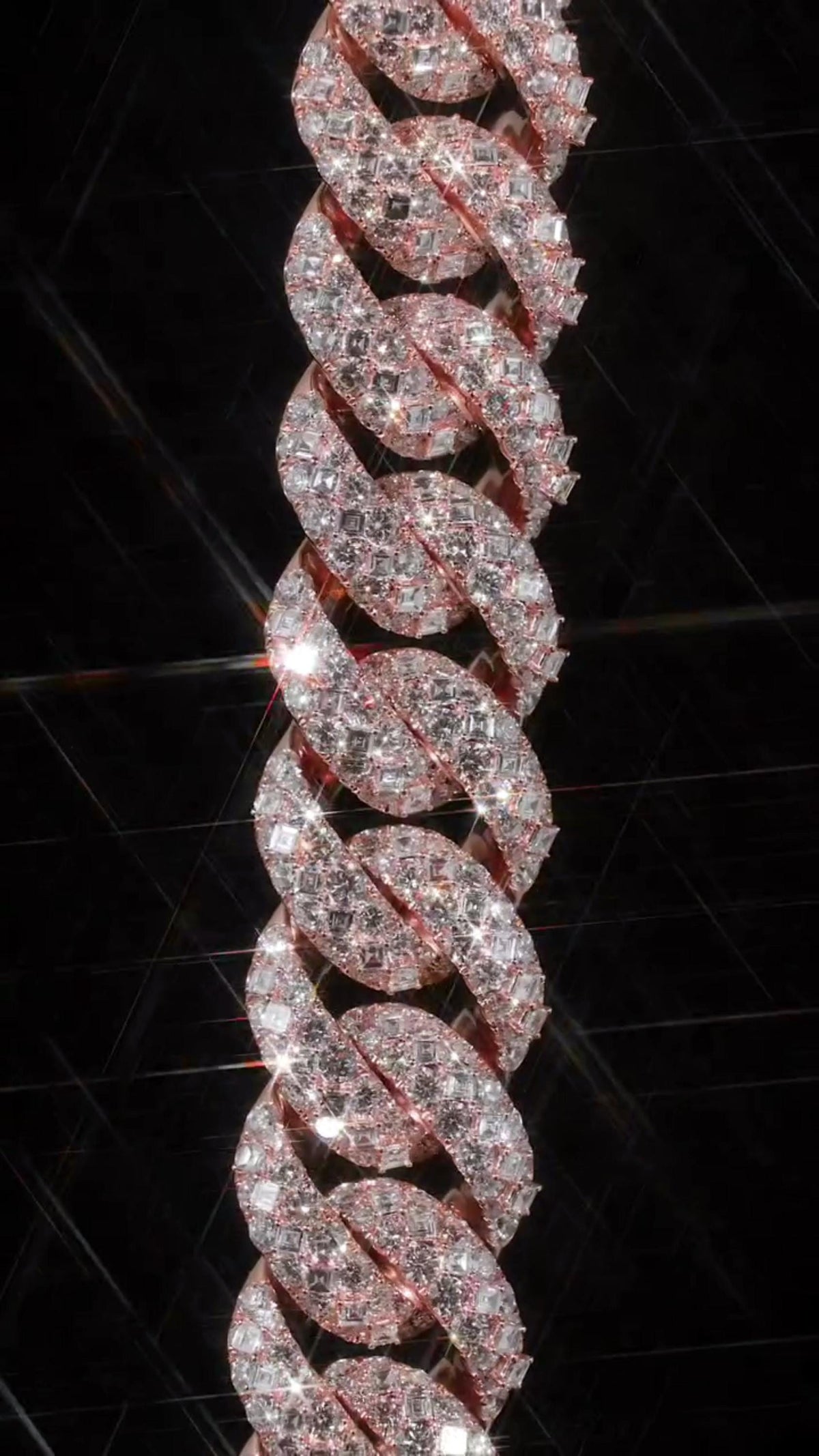 22mm Moissanite Cuban Link Chain | 925 Sterling Silver | D-Color VVS1 Moissanite Diamonds | Iced Out Hip Hop Necklace | 18–30 Inch