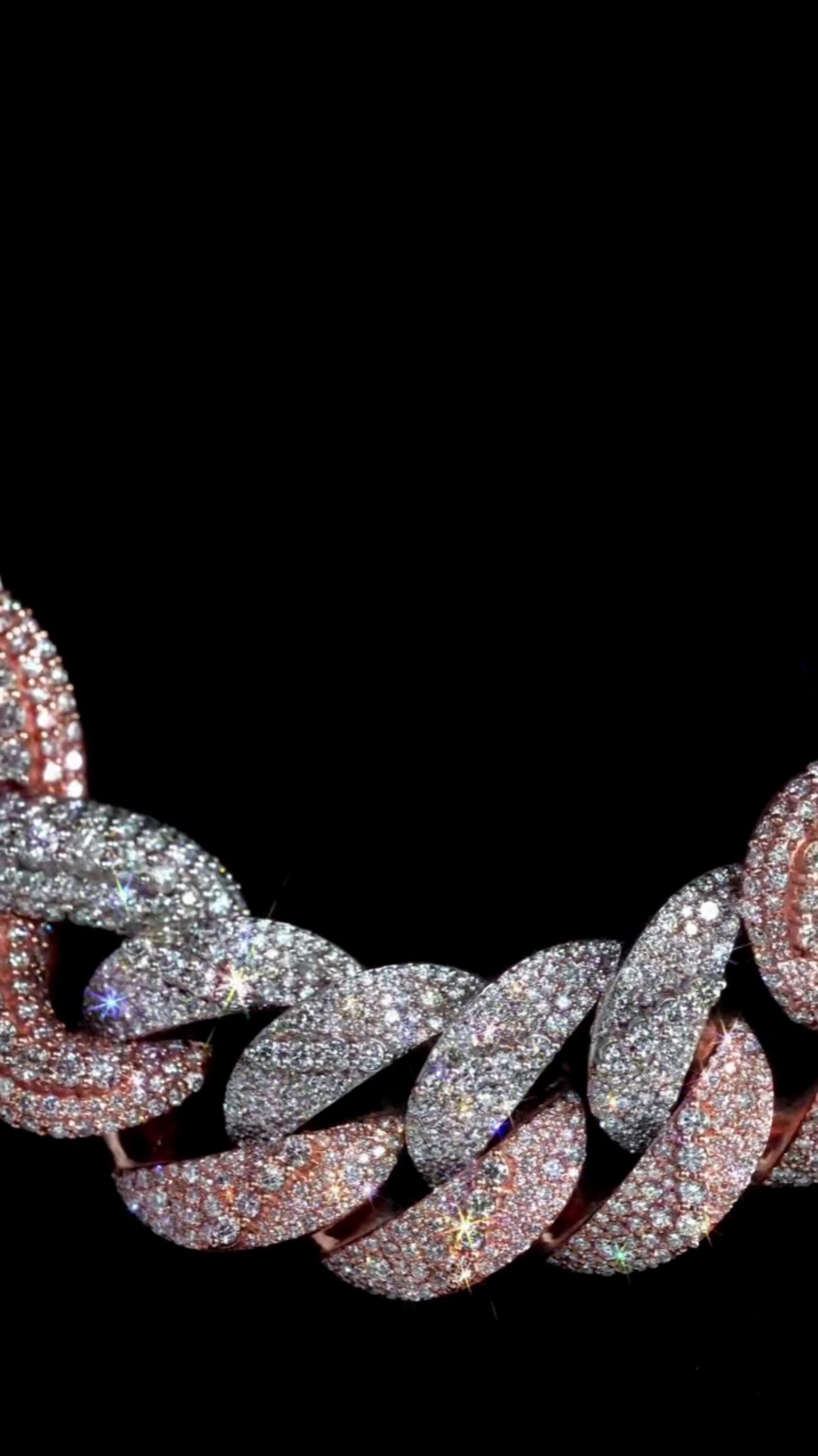 28mm Two-Tone Moissanite Cuban Link Chain | VVS D-Color Moissanite | Pass Diamond Tester | Iced Out Hip Hop Necklace for Men