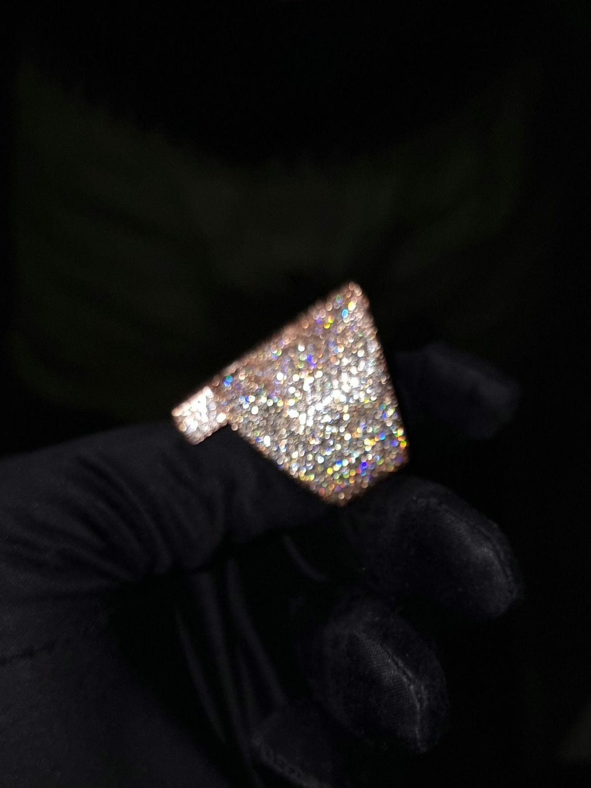K letter Hip Hop Ring for Men, D color VVS Moissanite, Championship Ring, Iced Out Custom Ring, Hip Hop Ring, Pass Diamond Test