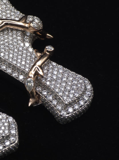 Custom Initial Letter Pendant | Iced Out | VVS Moissanite | 925 Sterling Silver | Hip Hop Jewelry | Personalized Gift