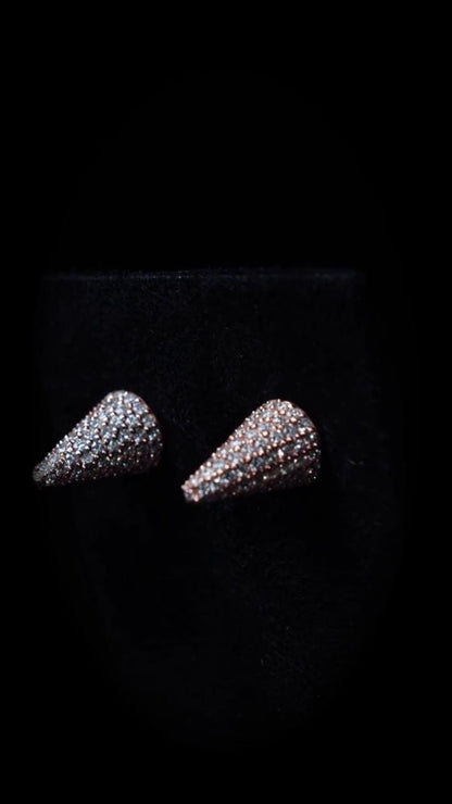 10mm Jumbo Moissanite Stud Earrings, D Color VVS1 Round Cut, 8 Carat Total Weight, 925 Sterling Silver or Solid 10K Gold