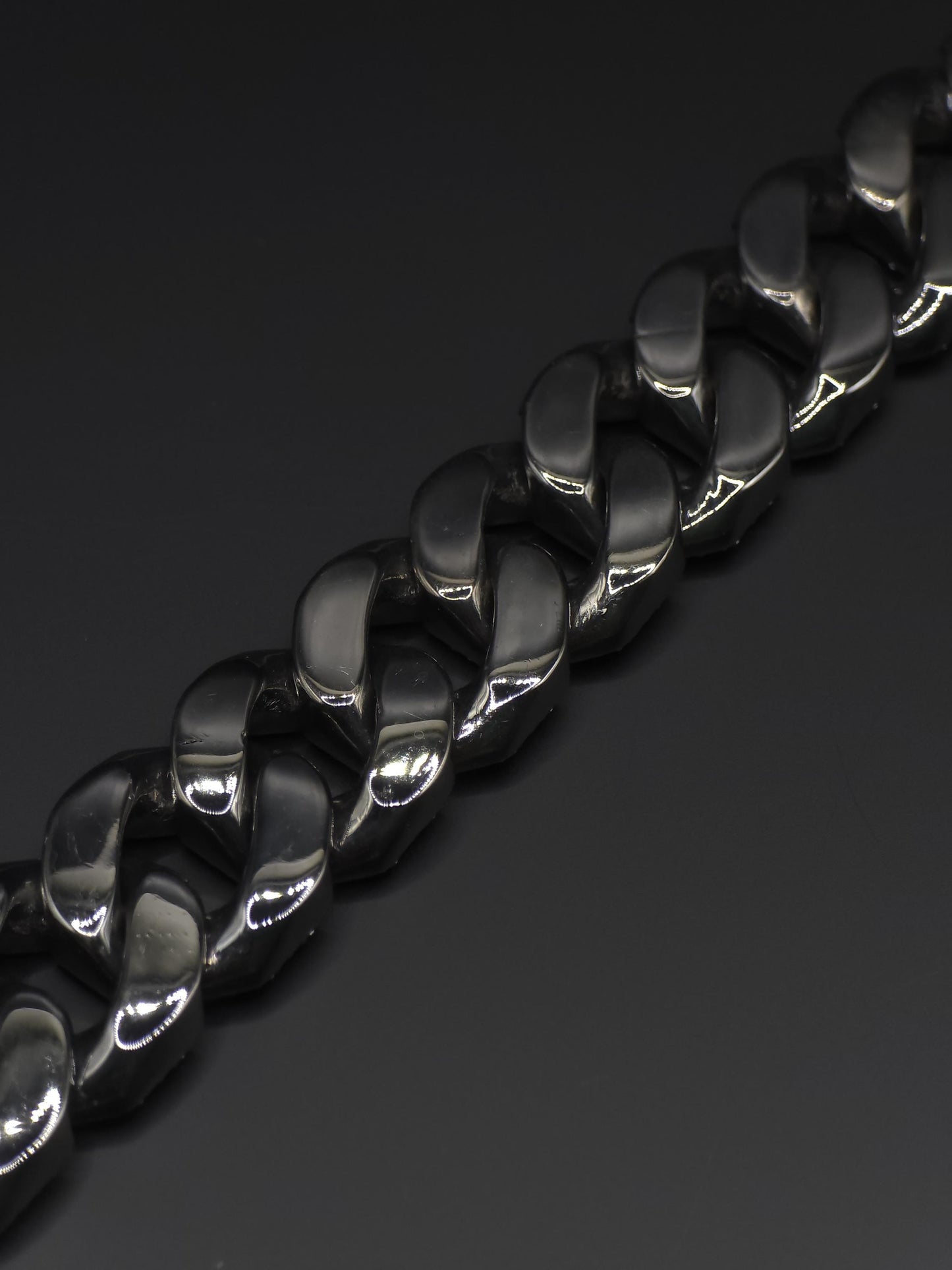 16mm Black Moissanite Cuban Link Bracelet in 925 Sterling Silver – Luxury Iced Out Necklace for Men, Passes Diamond Tester