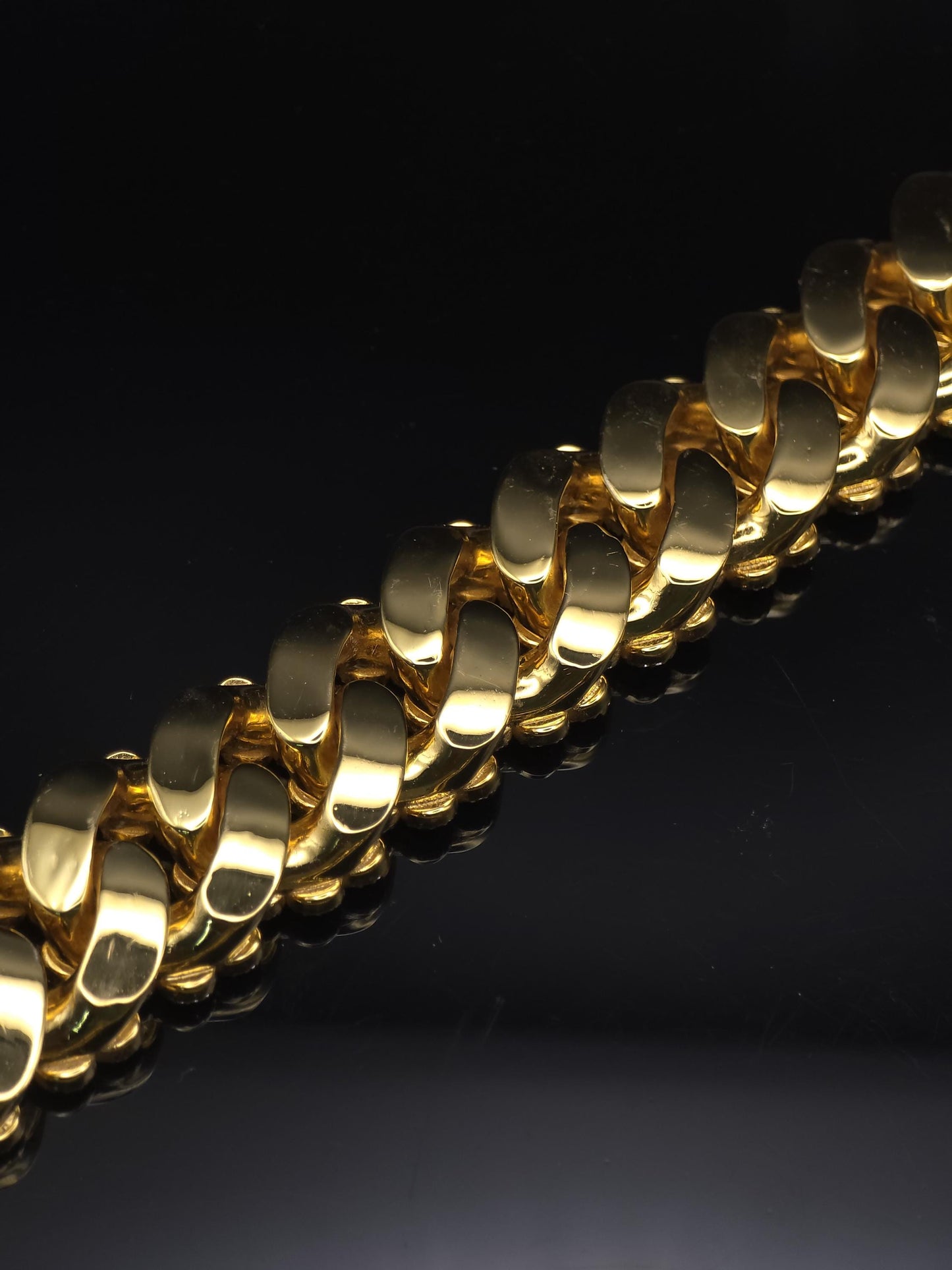 22mm Iced Out Cuban Link Chain | VVS1 Moissanite Diamond Necklace | Heavy 925 Sterling Silver | Rose Gold Finish
