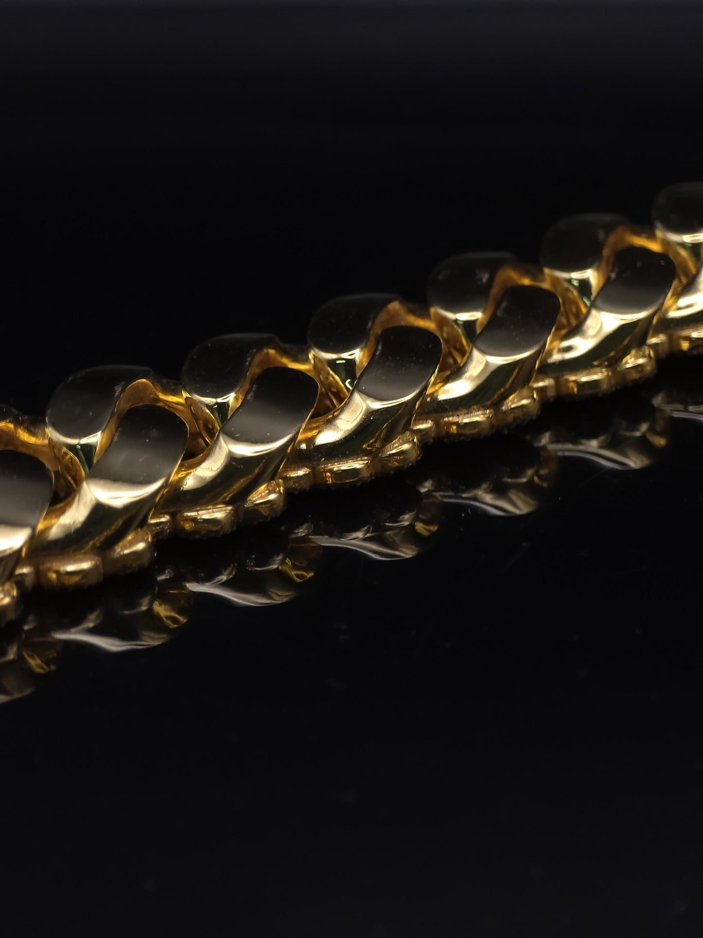 22mm Iced Out Cuban Link Chain | VVS1 Moissanite Diamond Necklace | Heavy 925 Sterling Silver | Rose Gold Finish