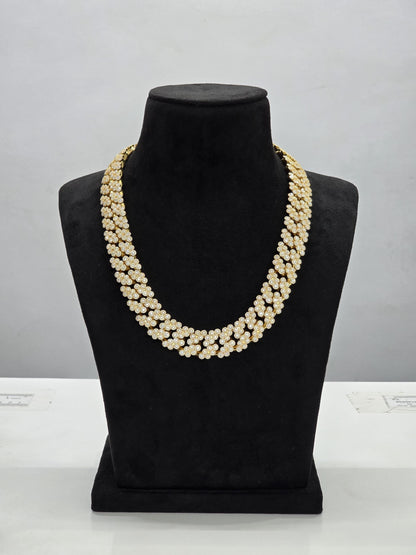 22mm Iced Out Cuban Link Chain | VVS1 Moissanite Diamond Necklace | Heavy 925 Sterling Silver | Rose Gold Finish
