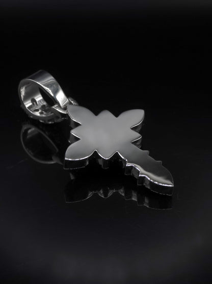 Iced Out Cross Pendant Necklace | 925 Silver / 10K Gold | CZ / Moissanite / Lab Diamond