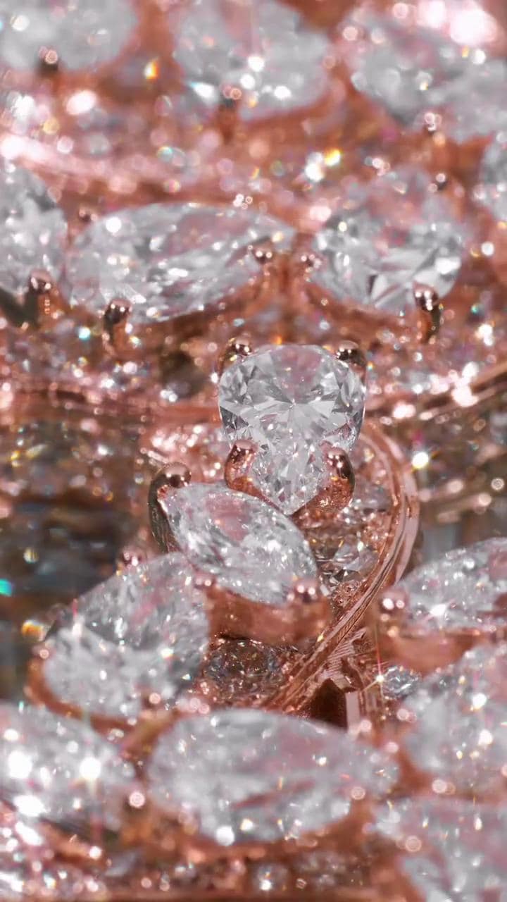 VVS Moissanite Vertical Pendant | Rose Gold Plated 925 Sterling Silver | Mixed Cut Moissanite | Diamond Tester Approved | Hip Hop Jewelry