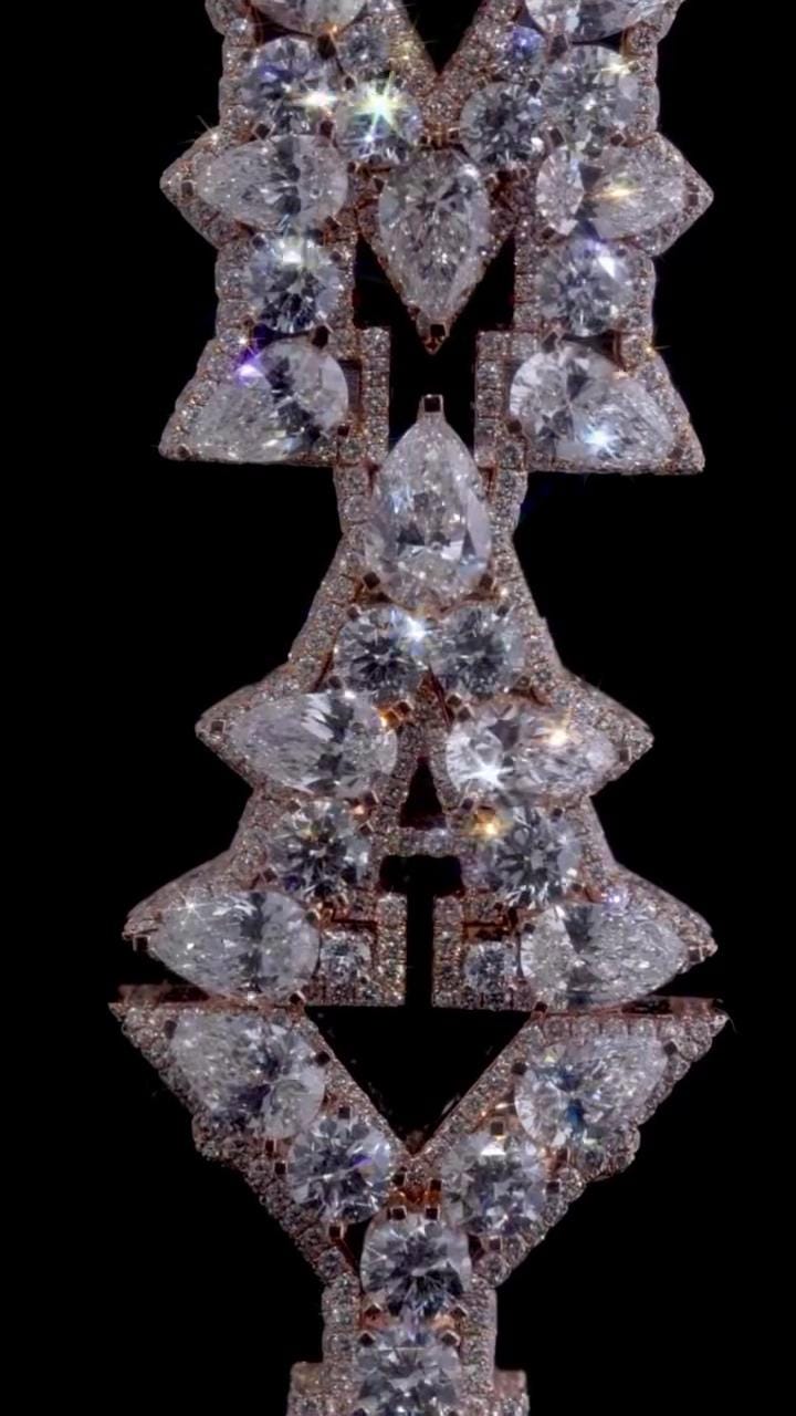 Custom Vertical Name Moissanite Pendant, Iced Out Stacked Letter Pendant, Personalized 925 Silver Hip Hop Jewelry
