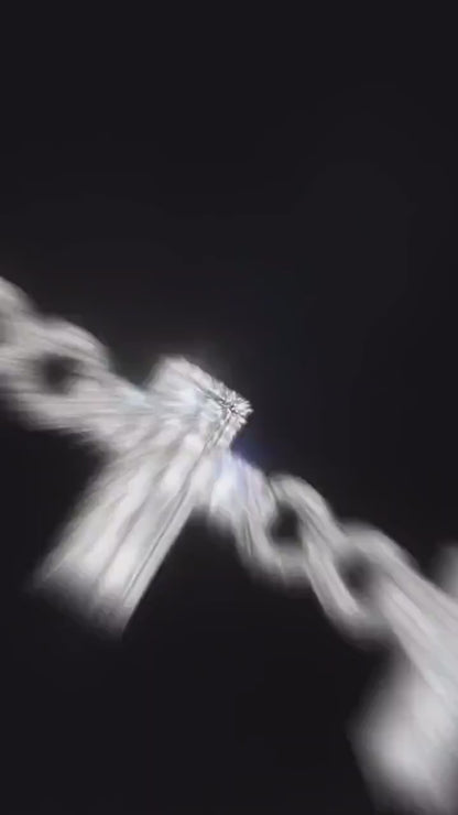 Cross Infinity Moissanite Bracelet, VVS1 Moissanite Passes Diamond Test, 925 Sterling Silver Hip Hop Jewelry, Luxury Bling for Men & Women