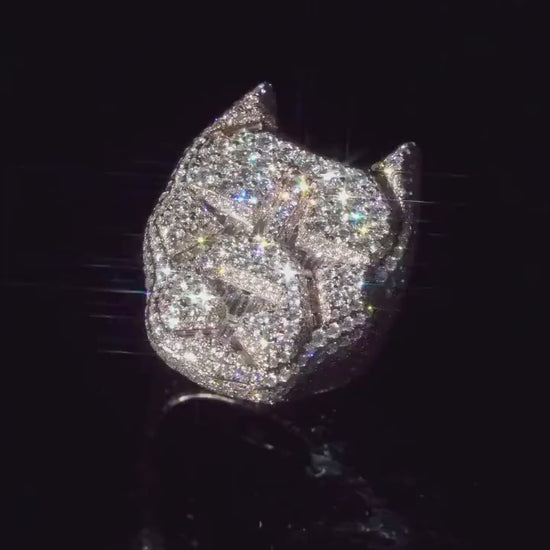 Iced Out Championship Rings for Men | VVS Cubic Zirconia / Moissanite | Custom Hip Hop Statement Rings | Unique Jewelry Gift