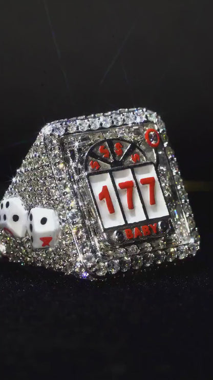 Iced Out Men’s Ring | Custom Championship Ring | VVS Moissanite / CZ | Hip Hop Jewelry | Statement Gift for Him