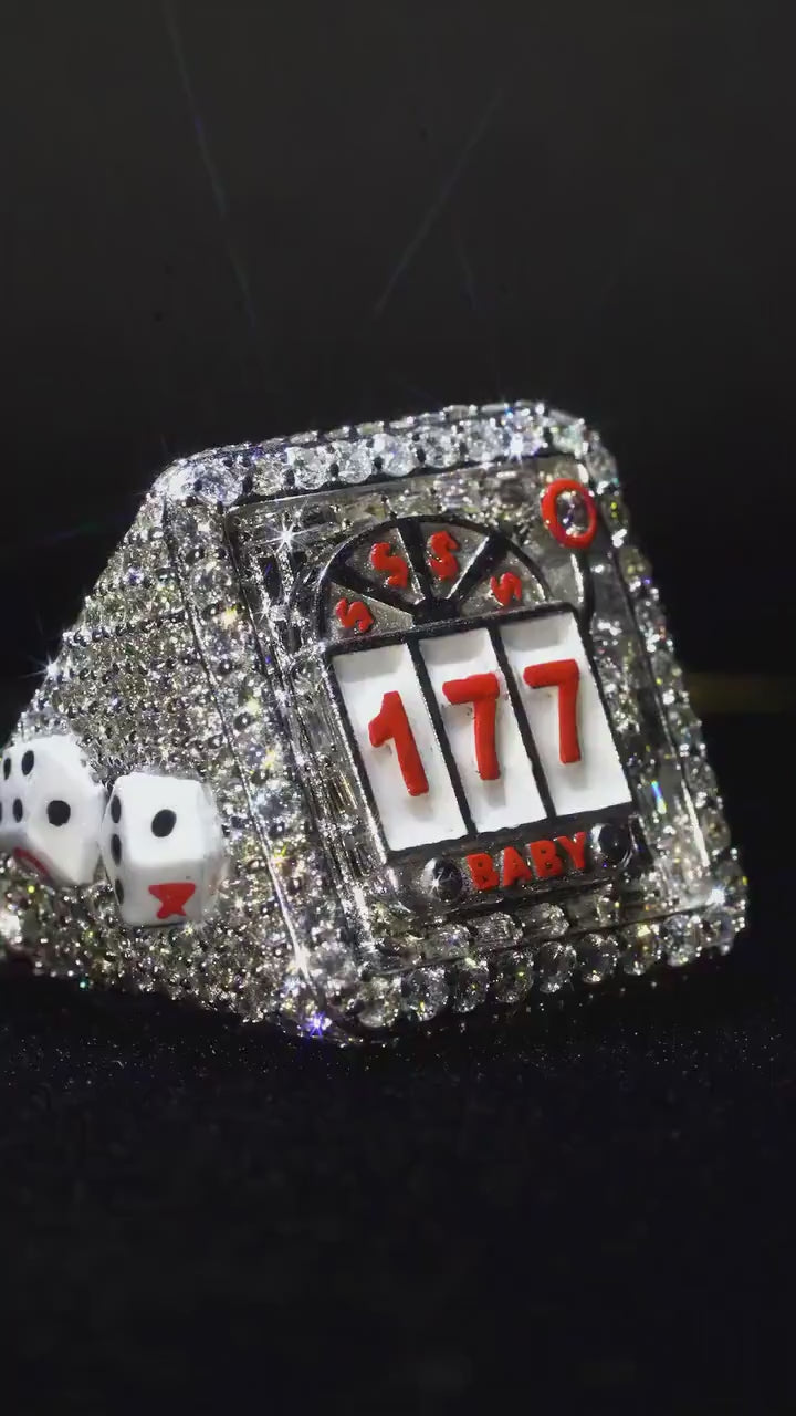 Iced Out Men’s Ring | Custom Championship Ring | VVS Moissanite / CZ | Hip Hop Jewelry | Statement Gift for Him